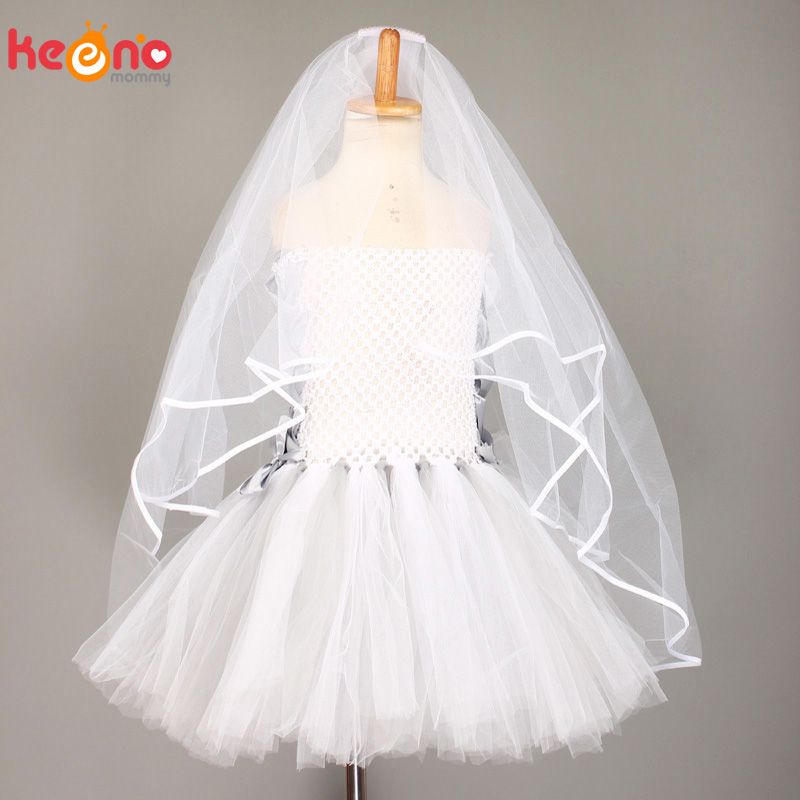 white bride tutu