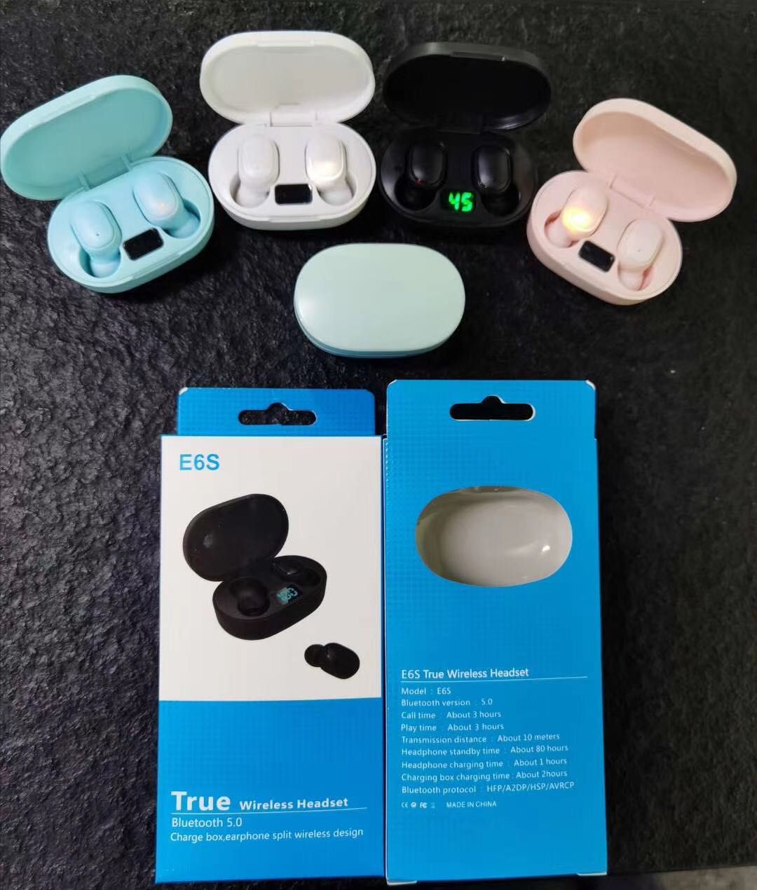 Wholesale Supply New E6S TWS Wireless Earphone Bluetooth V5.0 With Power  Display Touch Control Headphones Music Earpiece From Hisilicon, $5.35 |  DHgate.Com