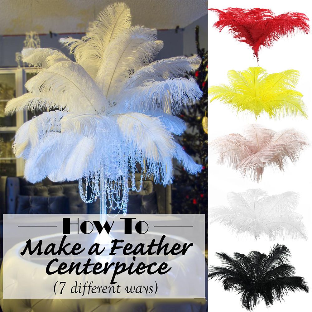 artificial ostrich plumes