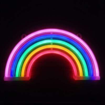 rainbow -5 الألوان