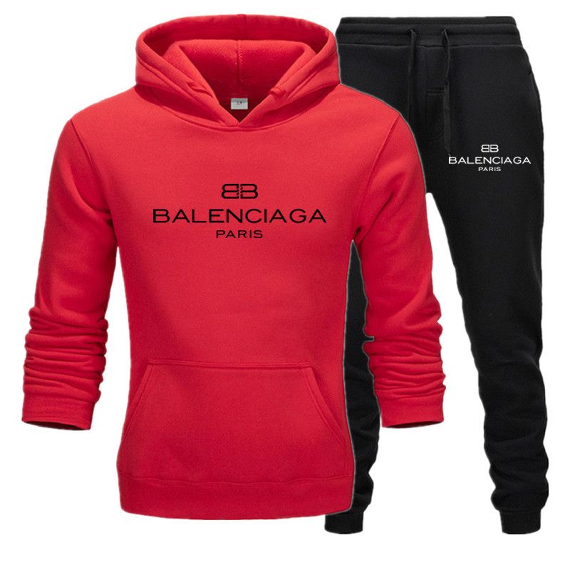 Дизайнер Balenciaga Tracksuit Мужчины Luxury Пот Костюмы Осень Brand Мужские Jogger Костюмы Куртка + Брюки Комплекты Спортивные Костюм Наборы Высокого Качества От 4 123 руб.