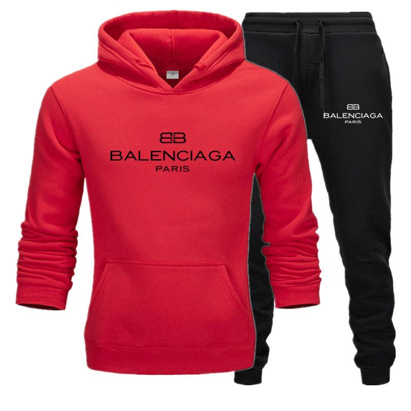 Diseñador Balenciaga chándal de los sudaderas de hombre otoño basculador adapta a