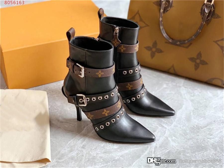 high end leather boots