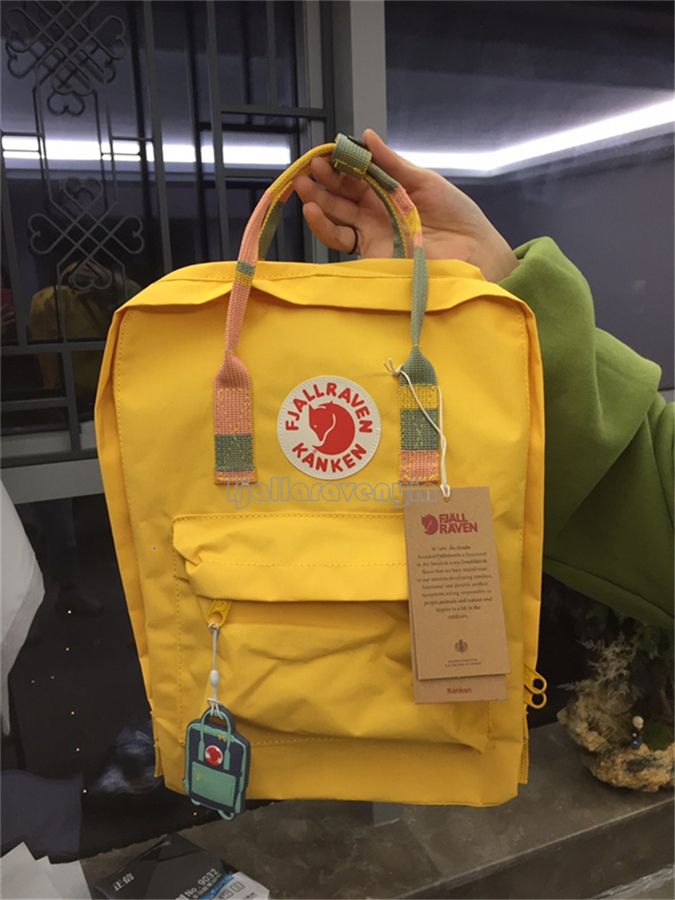 kanken yellow rainbow