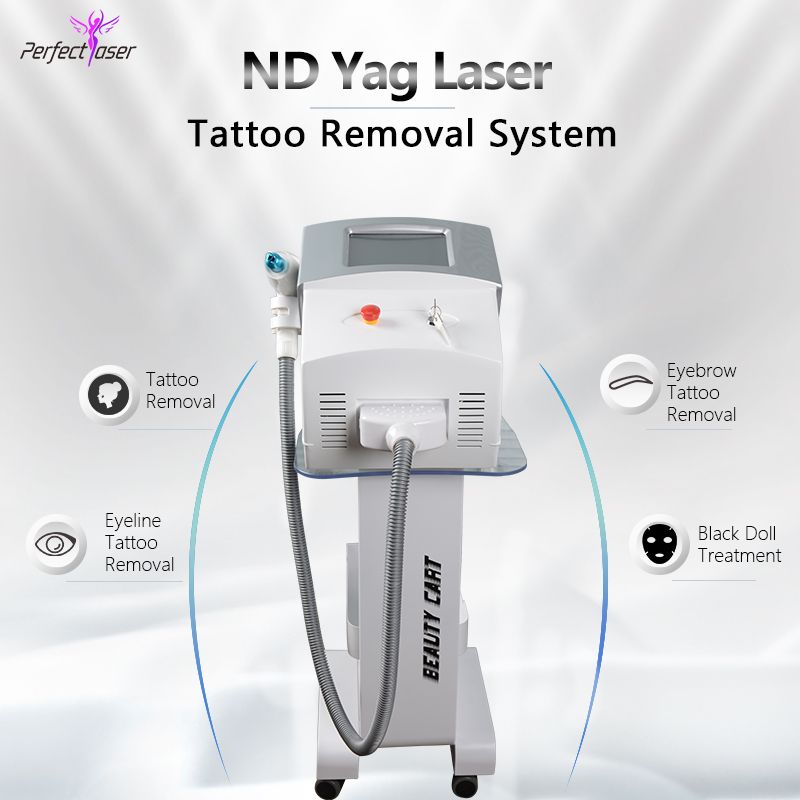 Used For Spa Equipment Dark Spot Removal Laser Treatment ND YAG Tattoo