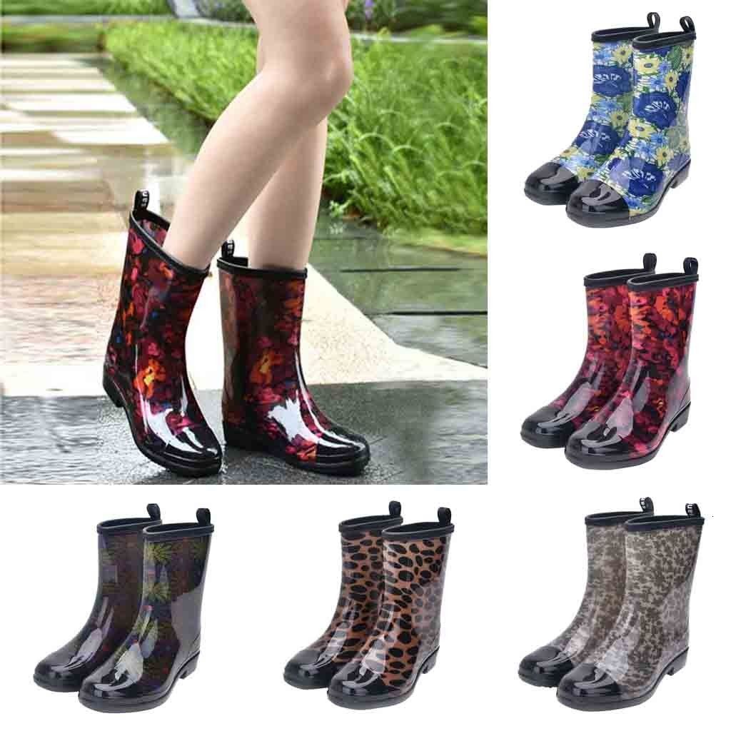womens non slip rain boots