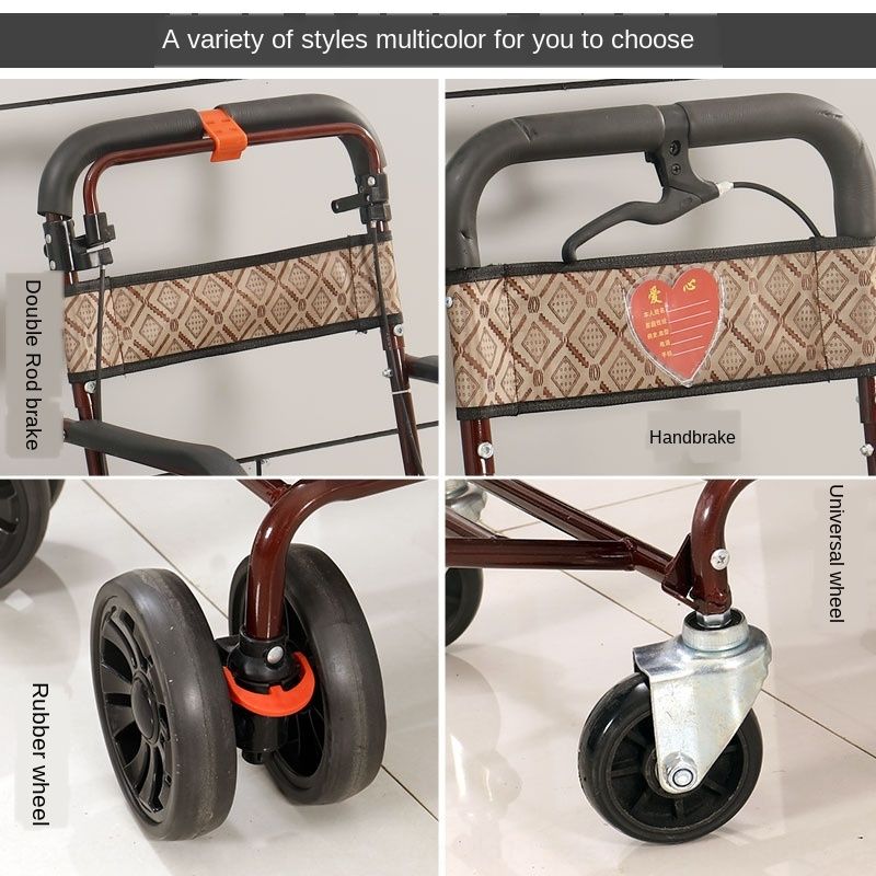 elderly stroller with seat