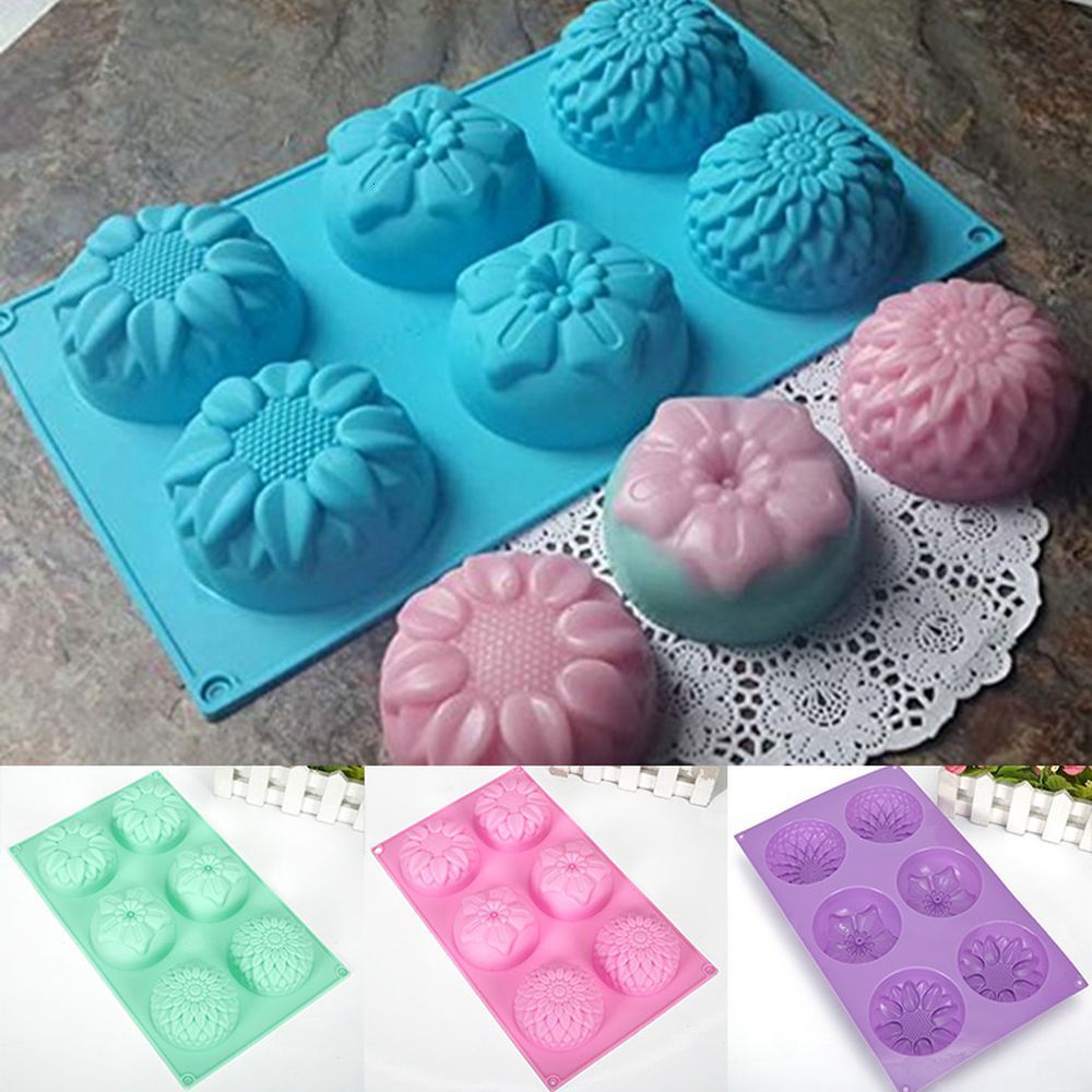 Christmas Cake Silicone Mold Chocolate Mold Handmade Soap Mold Easy to Demould Silicone Cake Mould