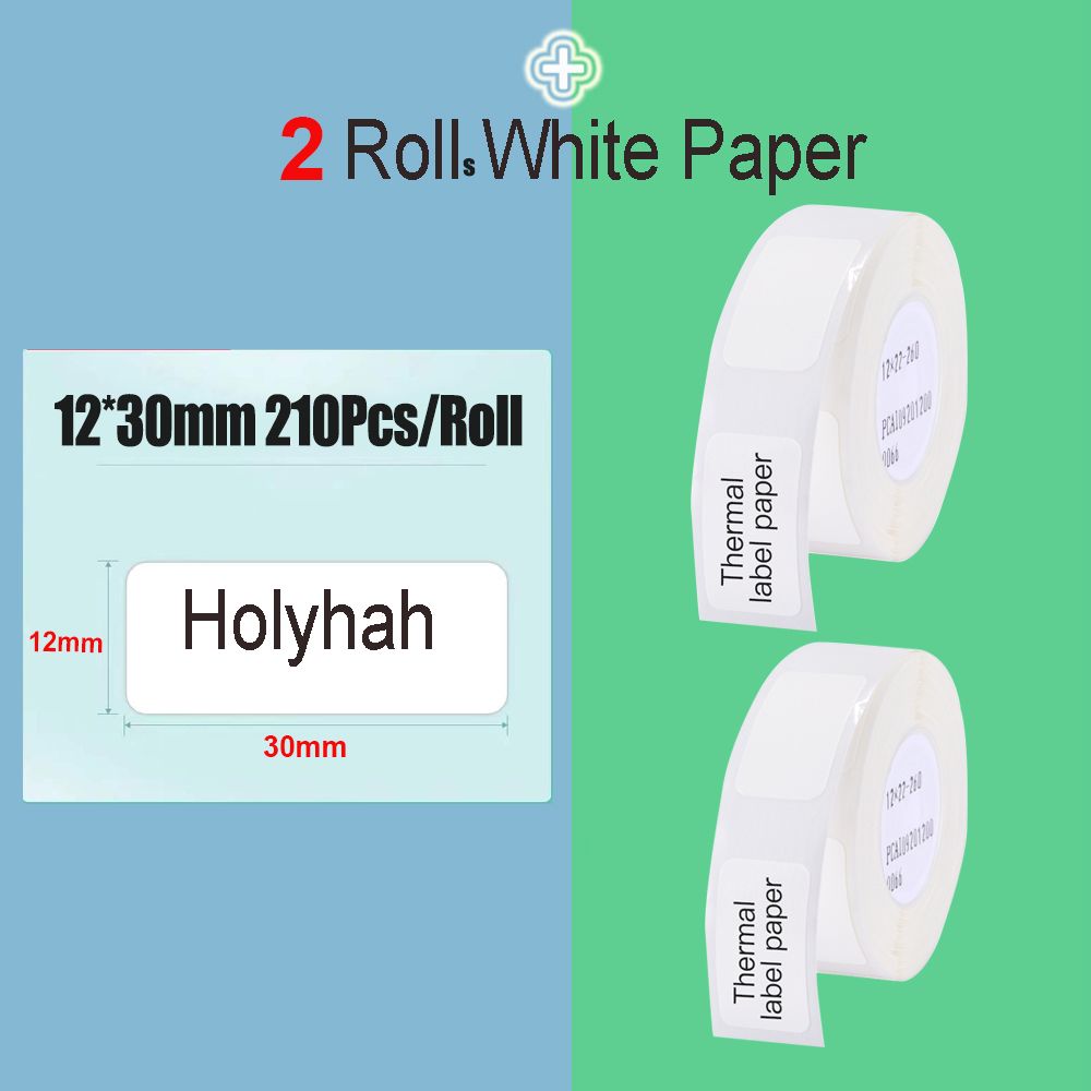 210pcs 2Rolls12x30