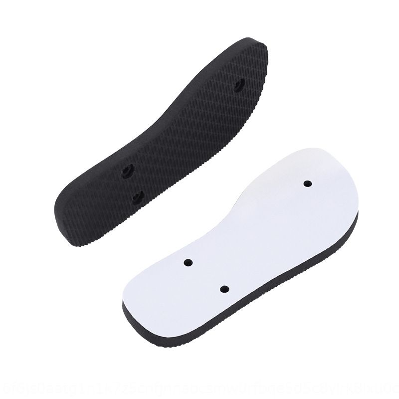 white cloth flip flops