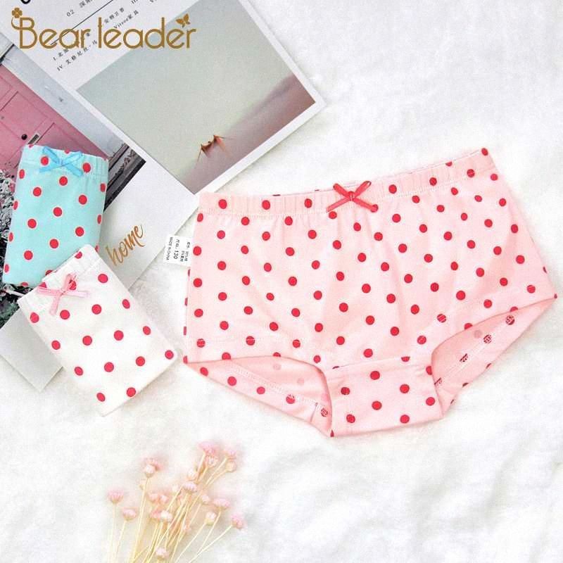 Compre Líder Oso Para Niños Juegos De Las Muchachas Ropa Interior De La  Nueva Marca De La Niña Del Lunar De Las Bragas De Los Niños Suave Ropa  Modal Arco Bragas Para