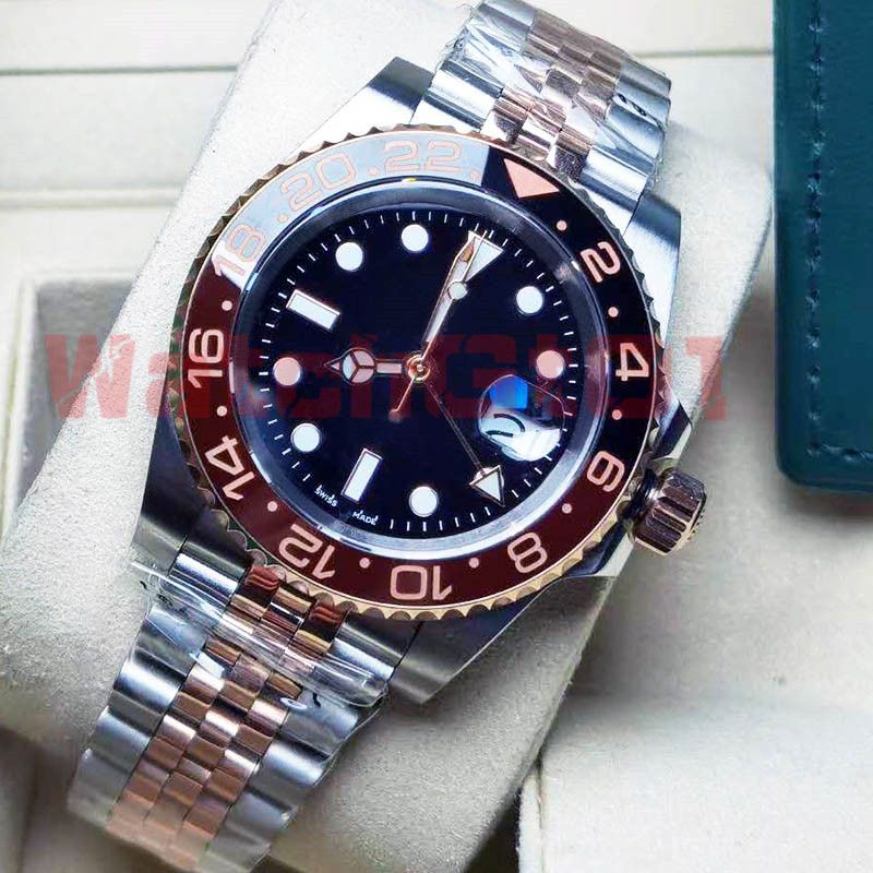 Top Model Men Root Beer Jubilee 904l Gmt Function Adjust Sapphire