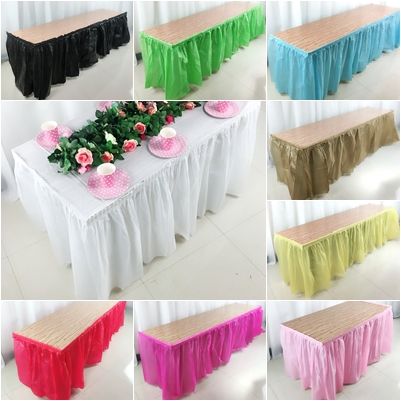 cheap table skirts