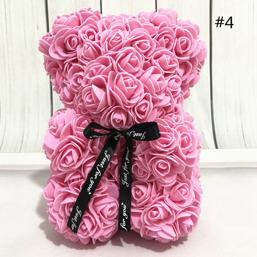 artificial rose teddy