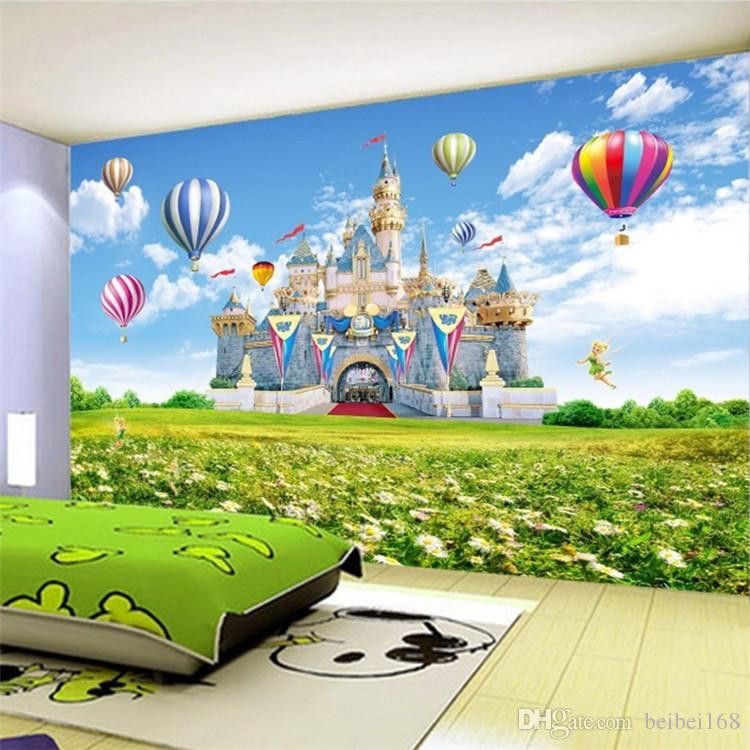 Wholesale And Retail Custom 3d Photo Wallpaper Children Castle Hd Landscape Photography Background Wall Painting Non Woven Wallpaper For Kids Room 3d From Beibei168 25 13 Dhgate Com