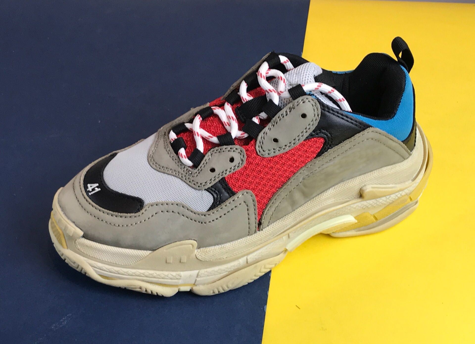 Fashion Paris Luxury Old Grandpa Dad Style Casual Shoes