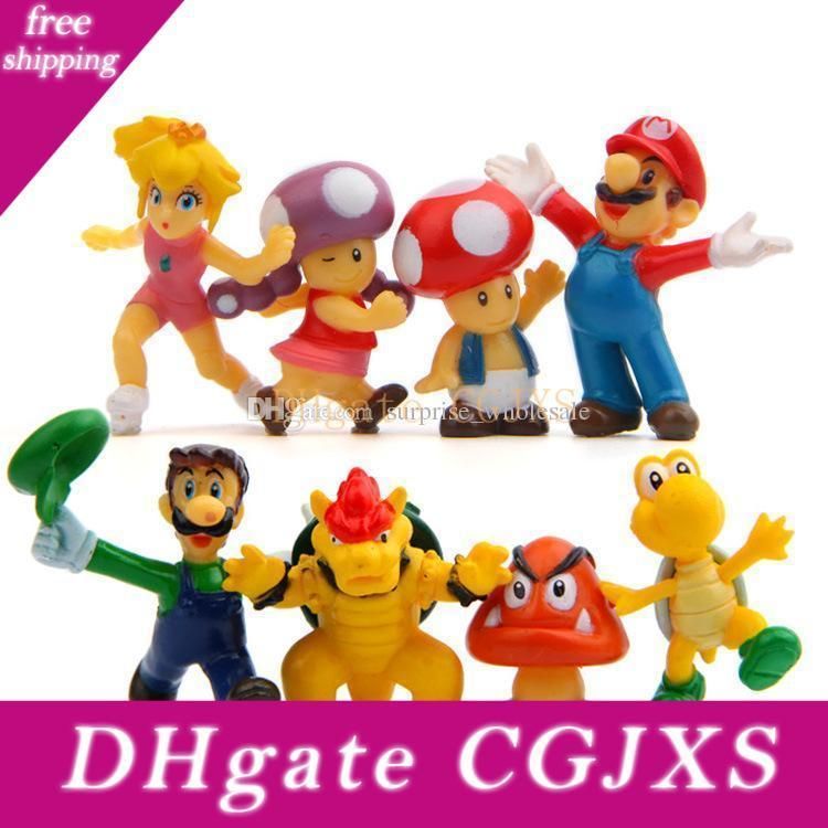 mario bros action figures