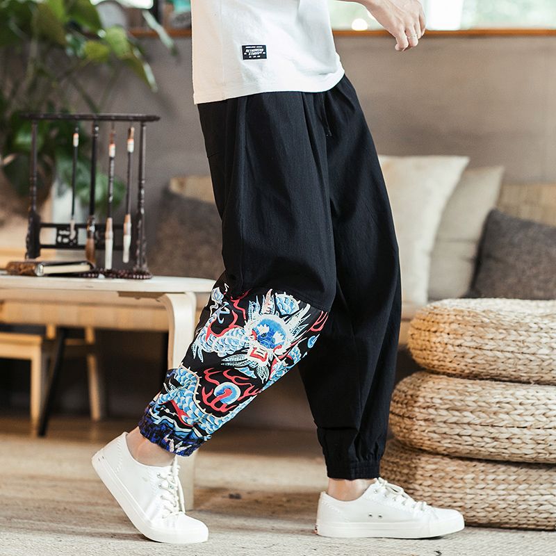 plus size mens harem pants