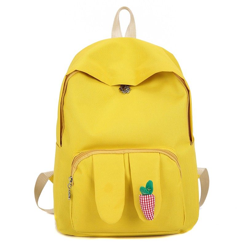 cute yellow backpacks for school