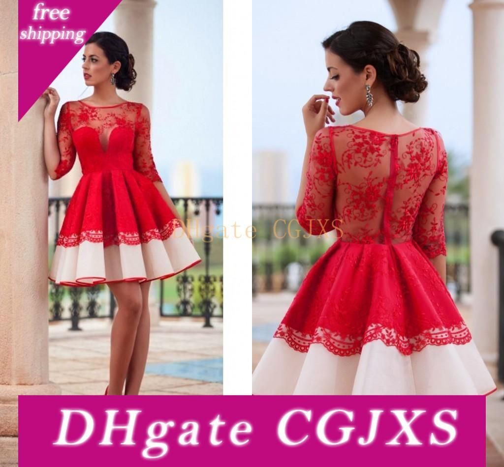 red homecoming dresses 2018