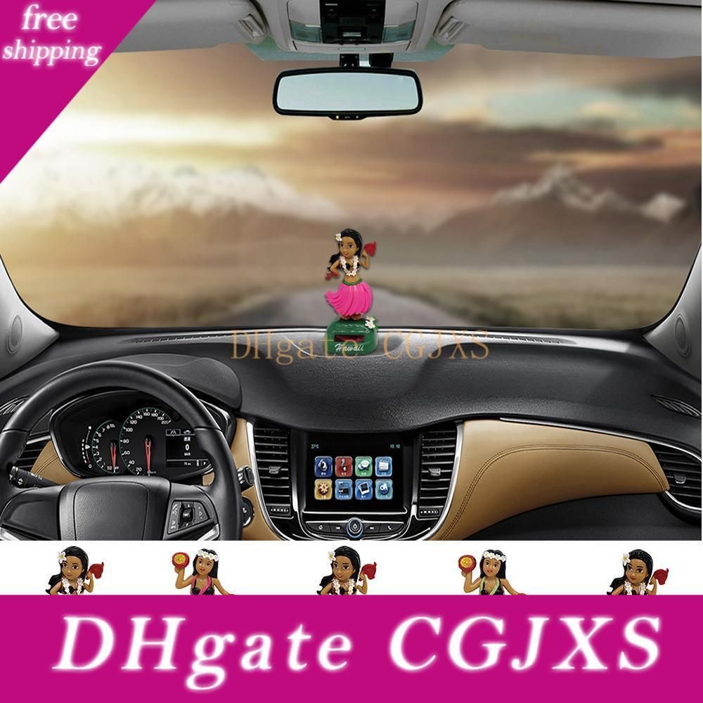 hawaiian girl car accessory