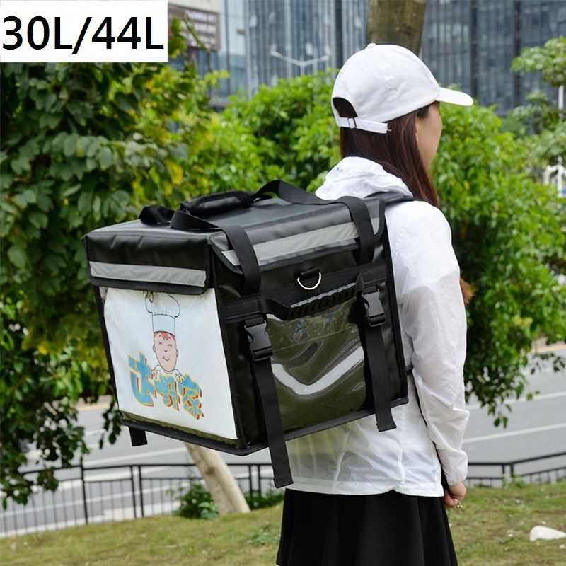 thermal food delivery backpack