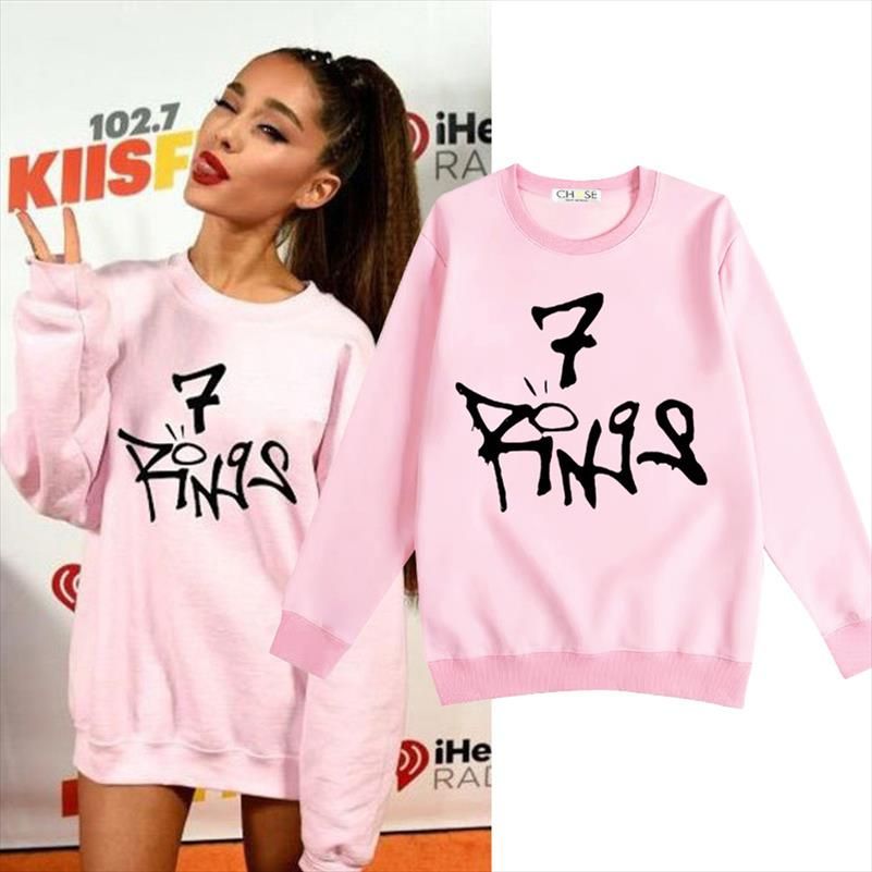 pink ariana grande sweatshirt