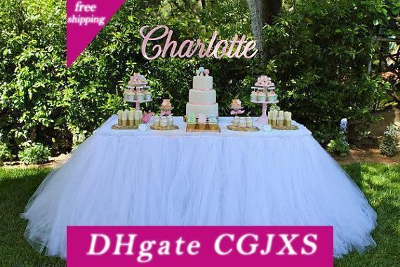 Pure White Table Tutu Skirt Wedding Decorations Tulle Table Cloth Custom Made By Factory High Quality Cheap Table Skirting For Party Buy Wedding Decorations Cheap Wedding Decor Ideas From Vddvdvdsv 41 45 Dhgate Com