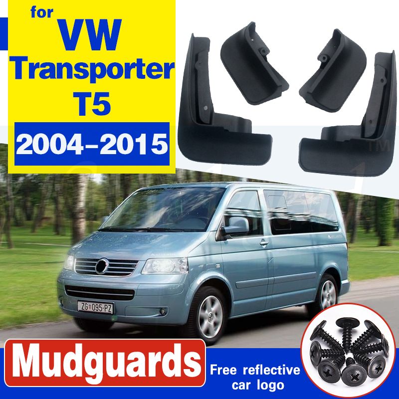 Volkswagen Transporter VW Caravelle Multivan 2004 ~ 2015 Fender Splash Guardia Guardabarros