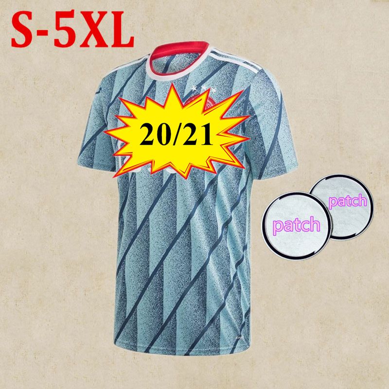 Ajax S 4XL 2021 Away Soccer Jersey PROMES ALVAREZ 2020 ...