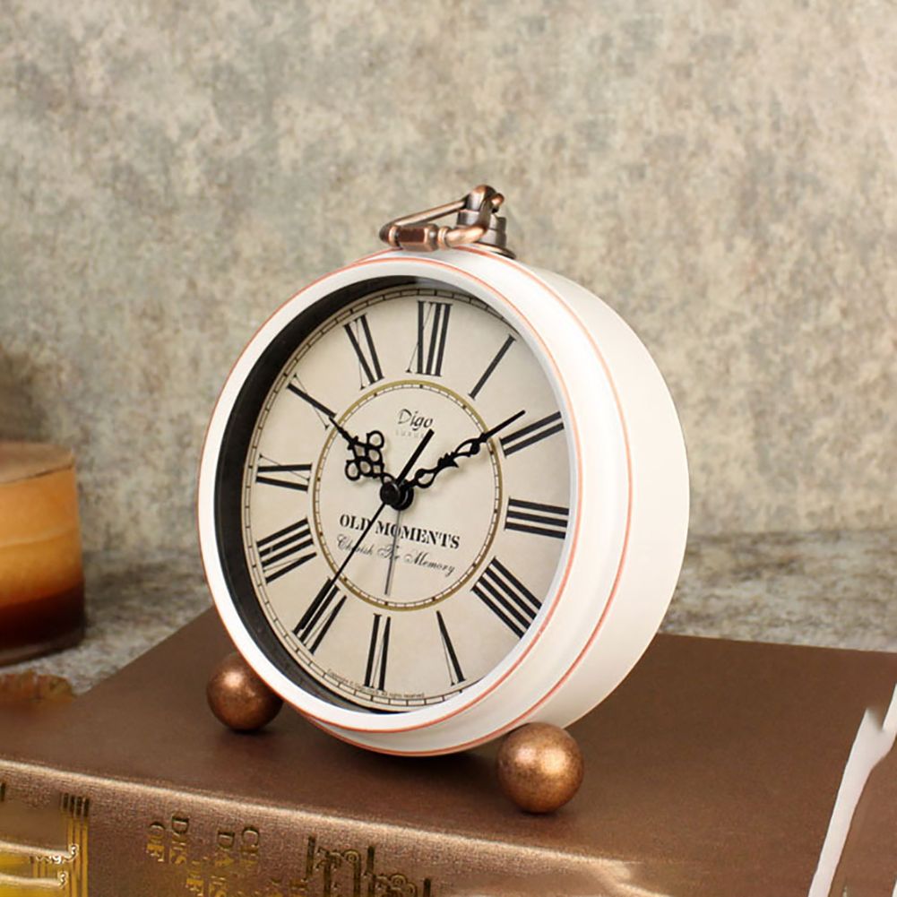 Satin Al Ev Dekorasyonu Vintage Saat Nefis Pratik Masaustu Susler Romen Rakamlari Tl118 33 Dhgate Comda