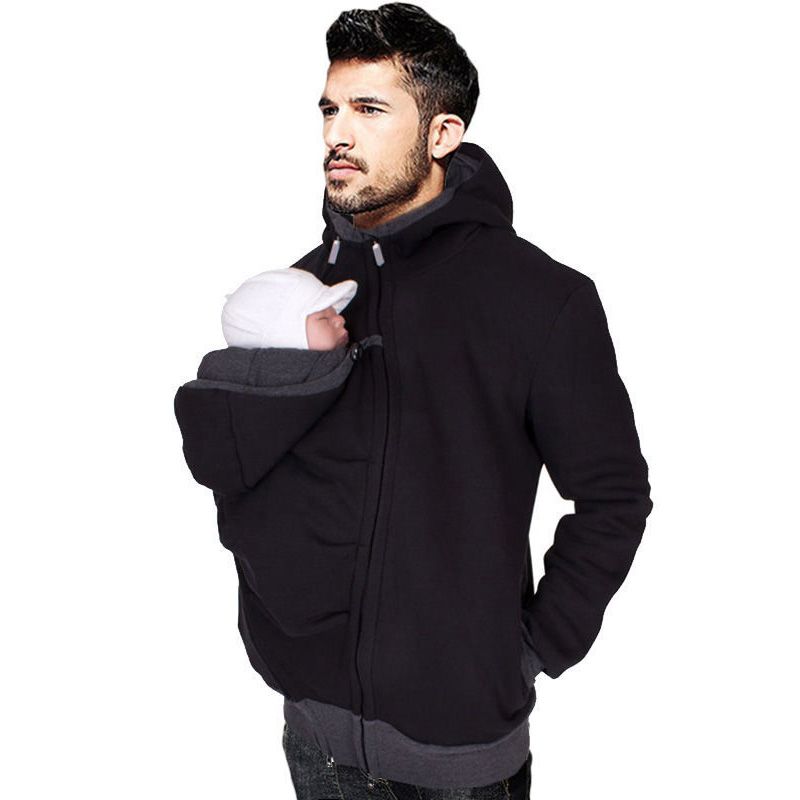 baby carrier hoodie for dad