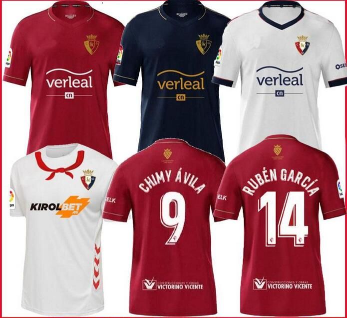 2020 2021 CA Club De Jerseys KIKEBARJA Juan Villar LILLO Roberto Torres Personalizada Atlético Osasuna Fútbol Rojo De La Camisa Uniforme Por Xiren888, 14,02 € | DHgate