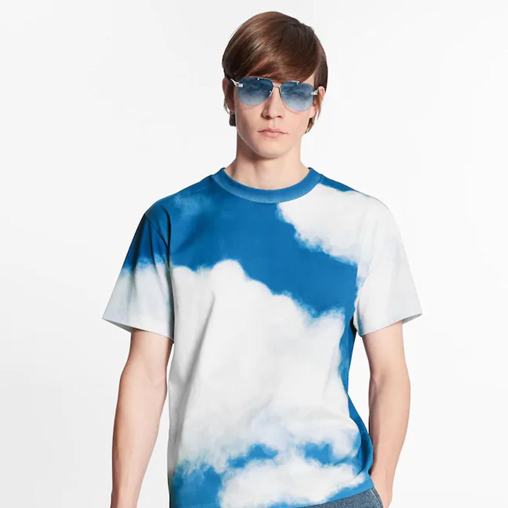cloud pattern shirt