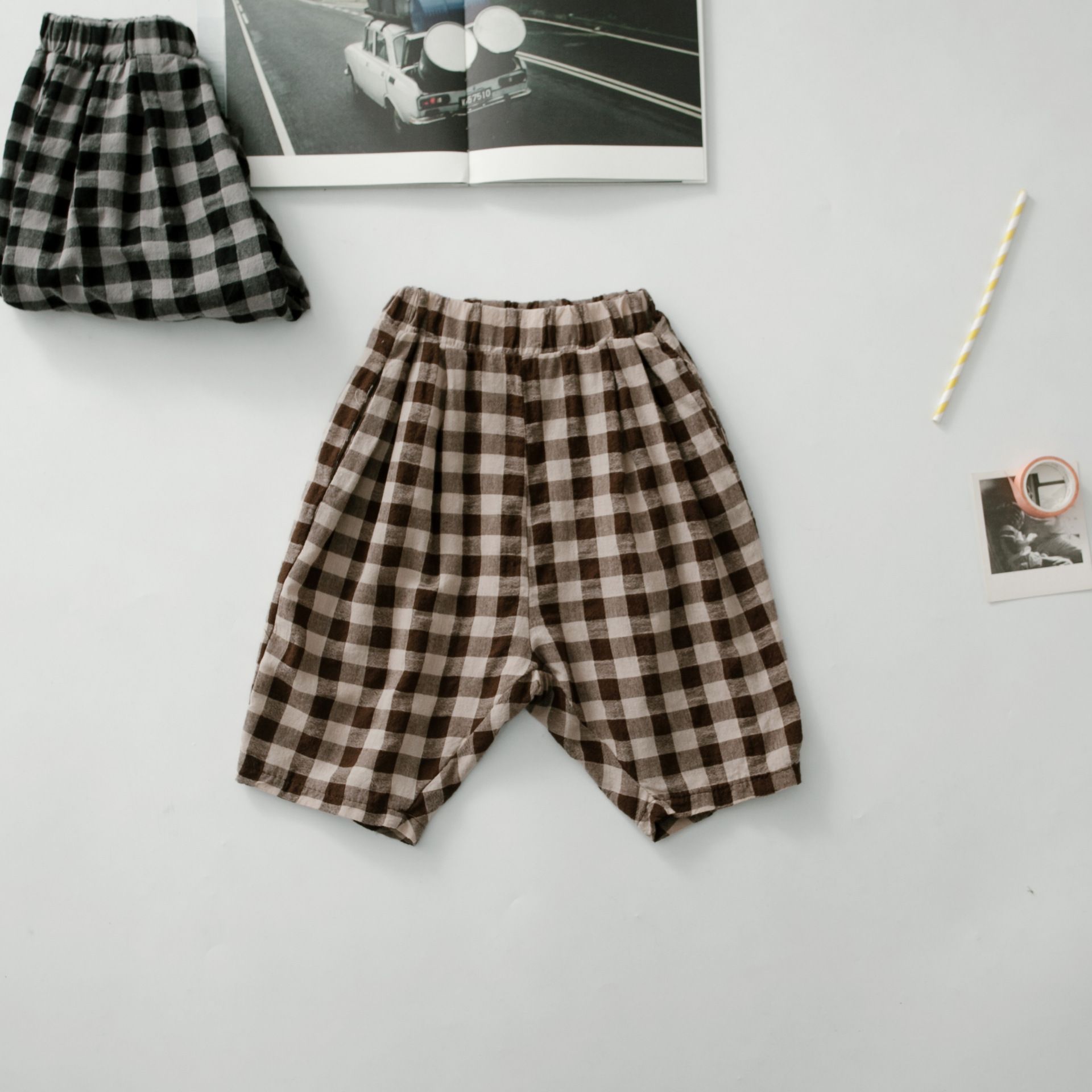 little boys plaid pants