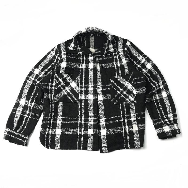 mens tweed overshirt
