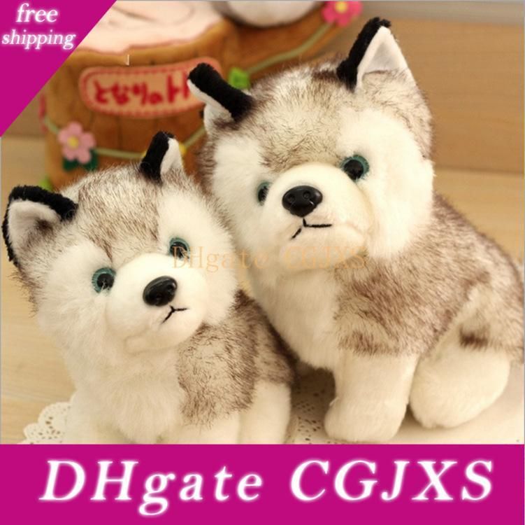 plush husky dog