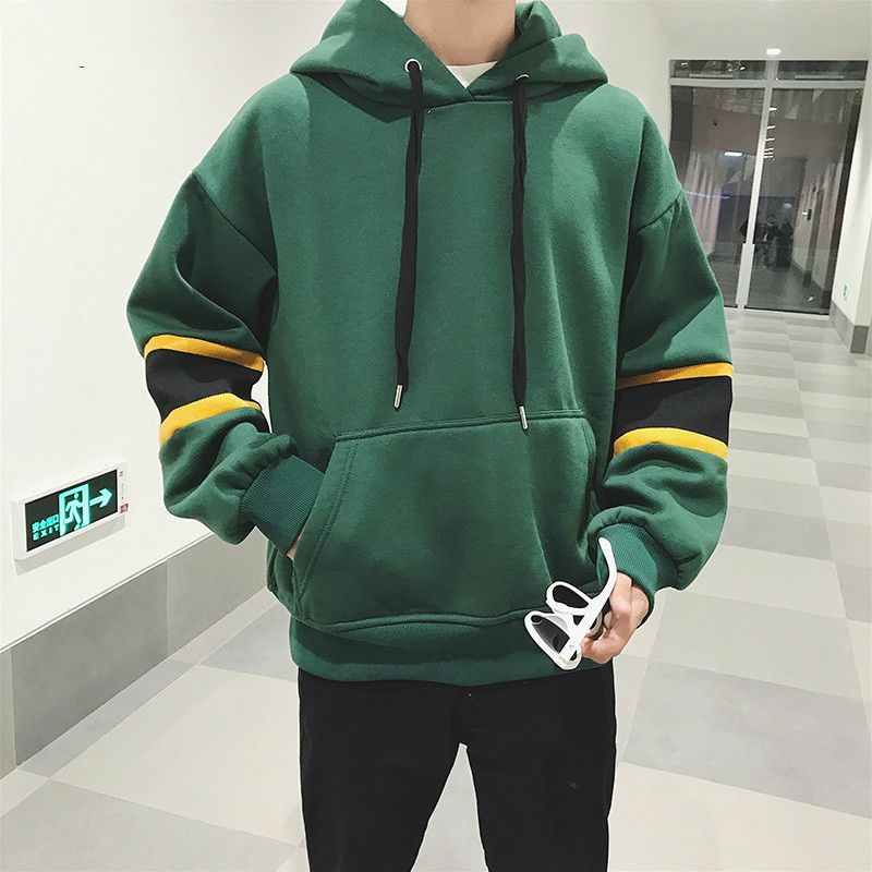 man in sweatshirt