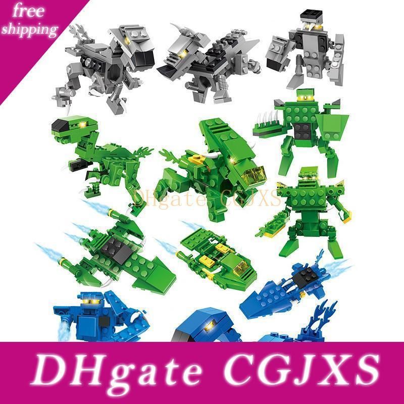 dinosaur building block set