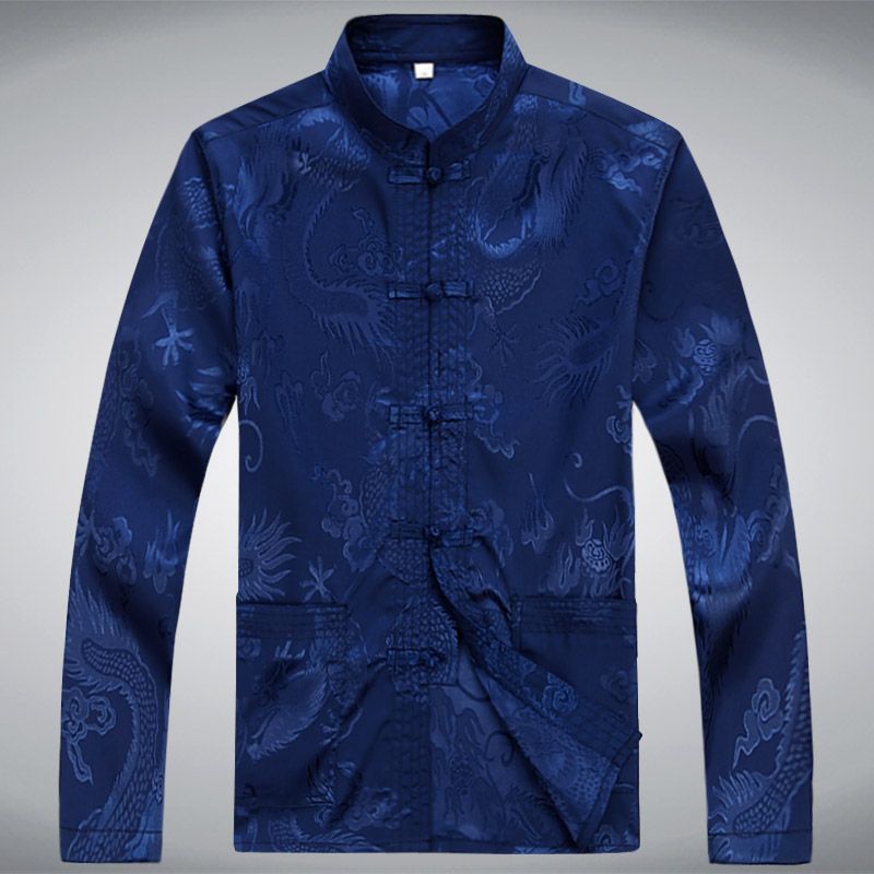 Compre Ropa Étnica China Tradicional Para Hombres Hombre Hombre Camisas  Ropa Oriental A 24,3 € Del Cartonbest | Es.Dhgate.Com