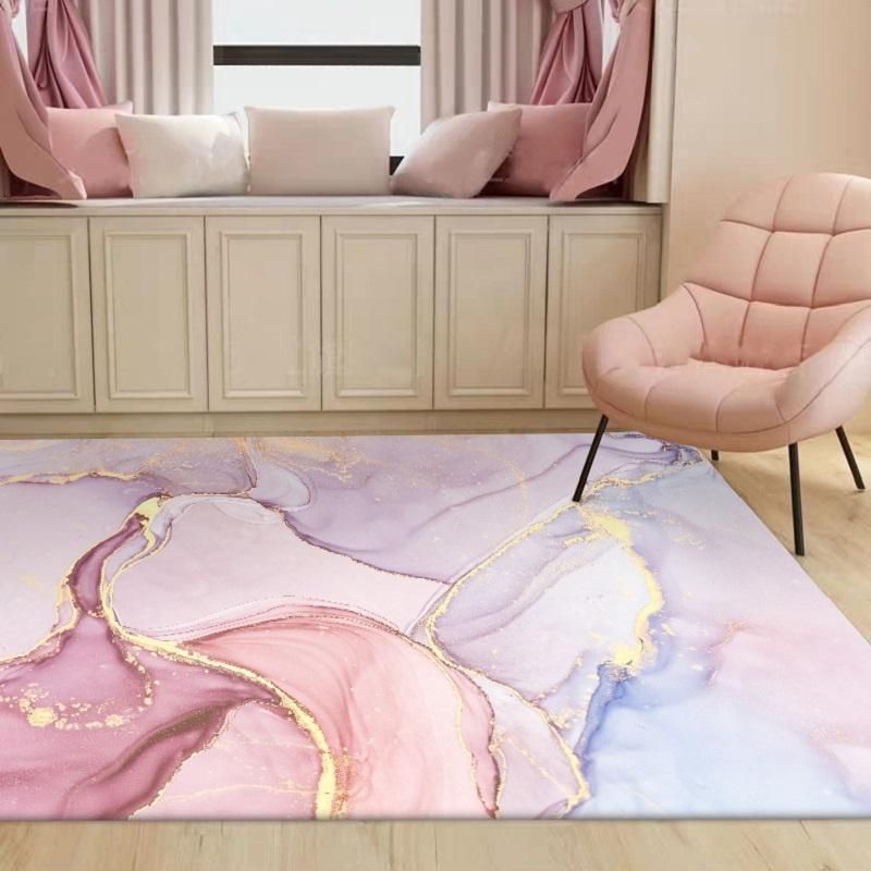 Abstract Watercolor Pink Large Carpet For Living Room Bedroom Modern Nordic Quality Soft Bedside Area Rug Kid Play Mat Purple Carpet Estimate Carpeting Cost From Warmhome8888 366 54 Dhgate Com