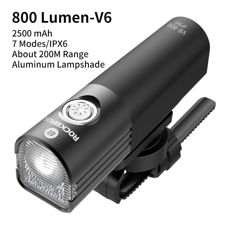 Luz LED frontal para bicicleta linterna de 200-1000 lúmenes recarg Luz LED frontal para bicicleta linterna de 200-1000 lúmenes recarg