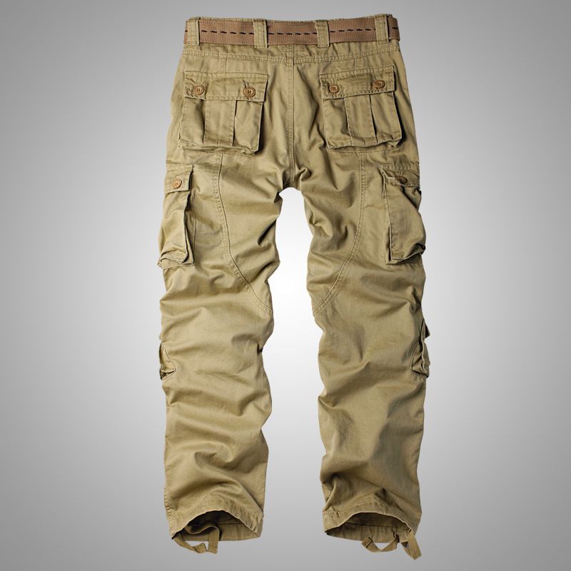 men's cotton military cargo pants