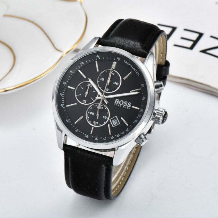 High Quality Chronograph Sports Watch Mens Swiss Brand Boss Chronograph Sports Mens Watches Wristwatches Wholesale Watch Deals Designer Watch From Lijingpao1515 22 46 Dhgate Com