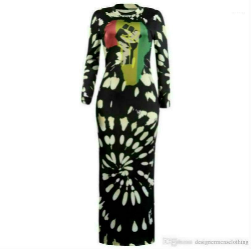 one piece printed dresses