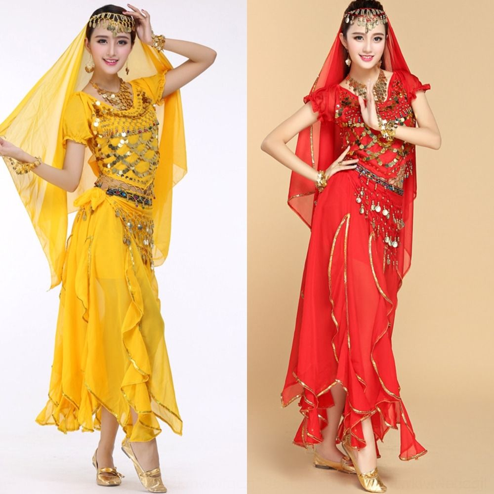 2020 Ym3cA Belly Summer Dance Uniform 