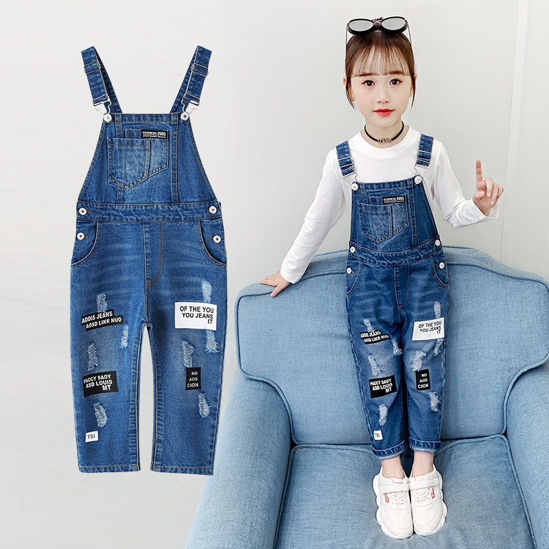 Acquistare Bambini Jeans Strappati Tuta Girl Denim Pantaloni Dei Bambini  Dei Jeans Tuta Di Modo Adolescente Vestiti Di Autunno Età 4 5 7 9 11 13  Anni Economico | Consegna Veloce E Qualità | It.Dhgate