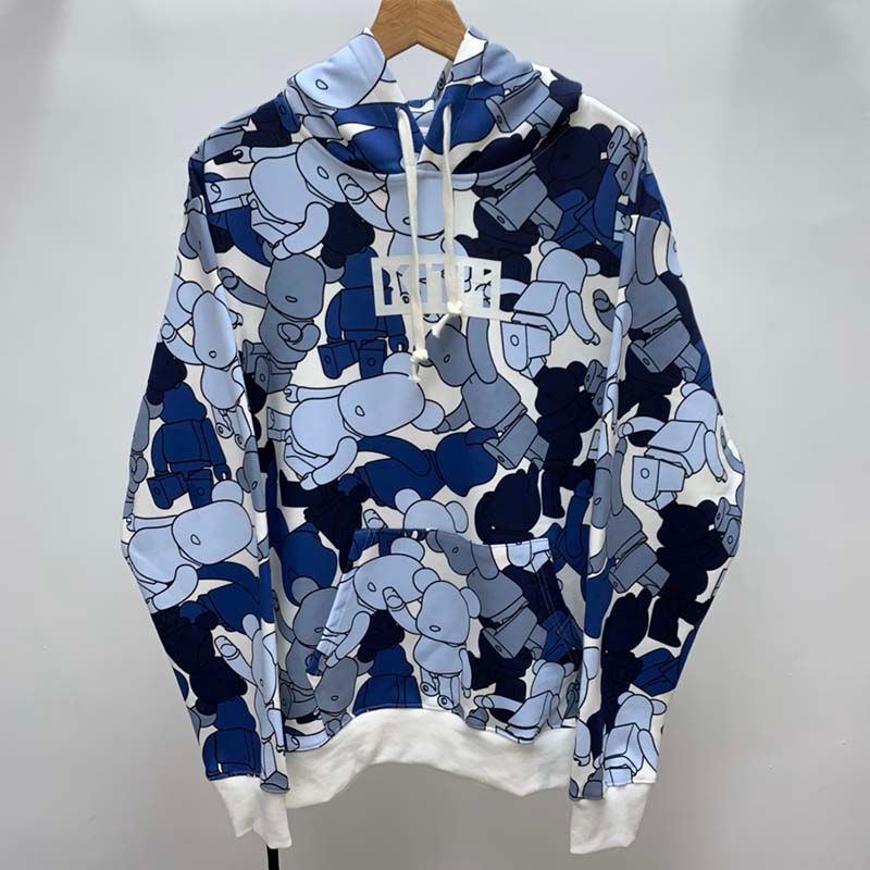 KITH X BE@RBRICK PATTERN HOODIE 新品未使用 レア | labiela.com