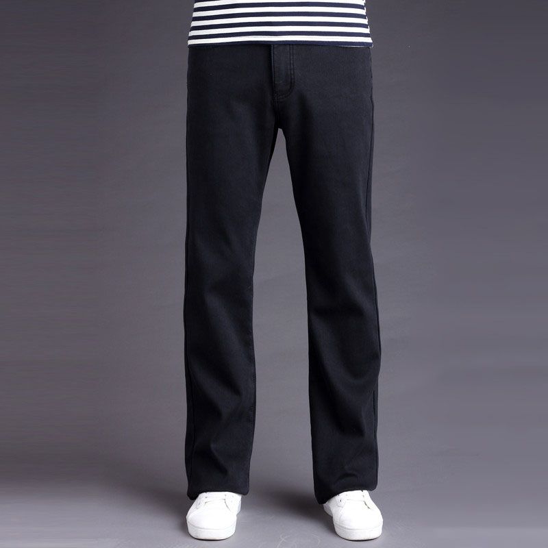 fleece lined bootcut jeans