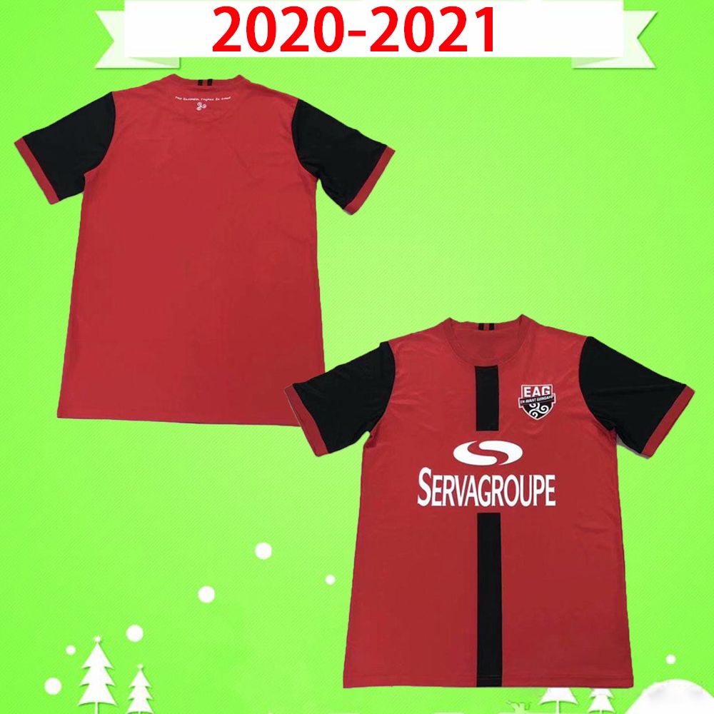 Grosshandel 2020 2021 Ea Guingamp Fussball Jersey 20 21 Startseite Red Ngbakoto Gomis Ntep Fussballhemd Pele Rodelin Uniformen Von Shimaishimai 9 72 Auf De Dhgate Com Dhgate